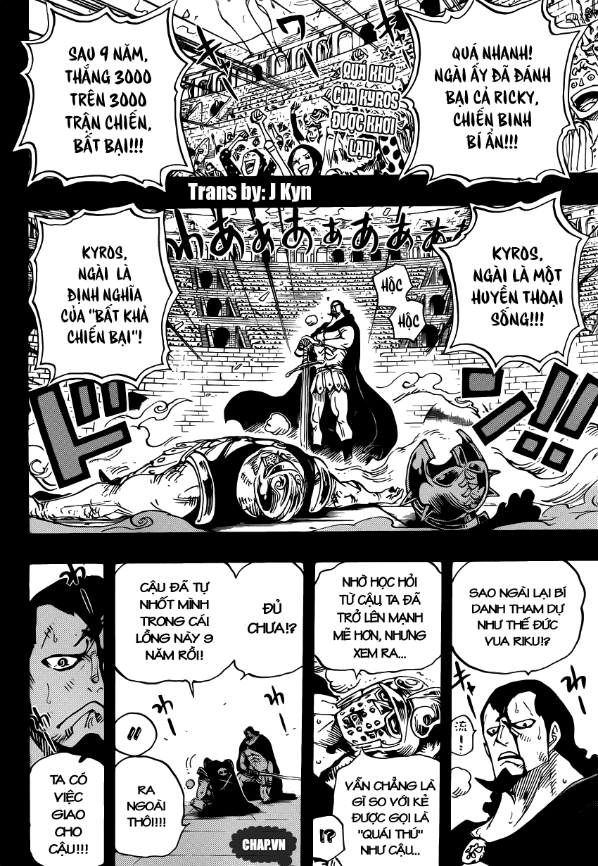 One Piece Chapter 742: Cha sẽ luôn ở cạnh con 002