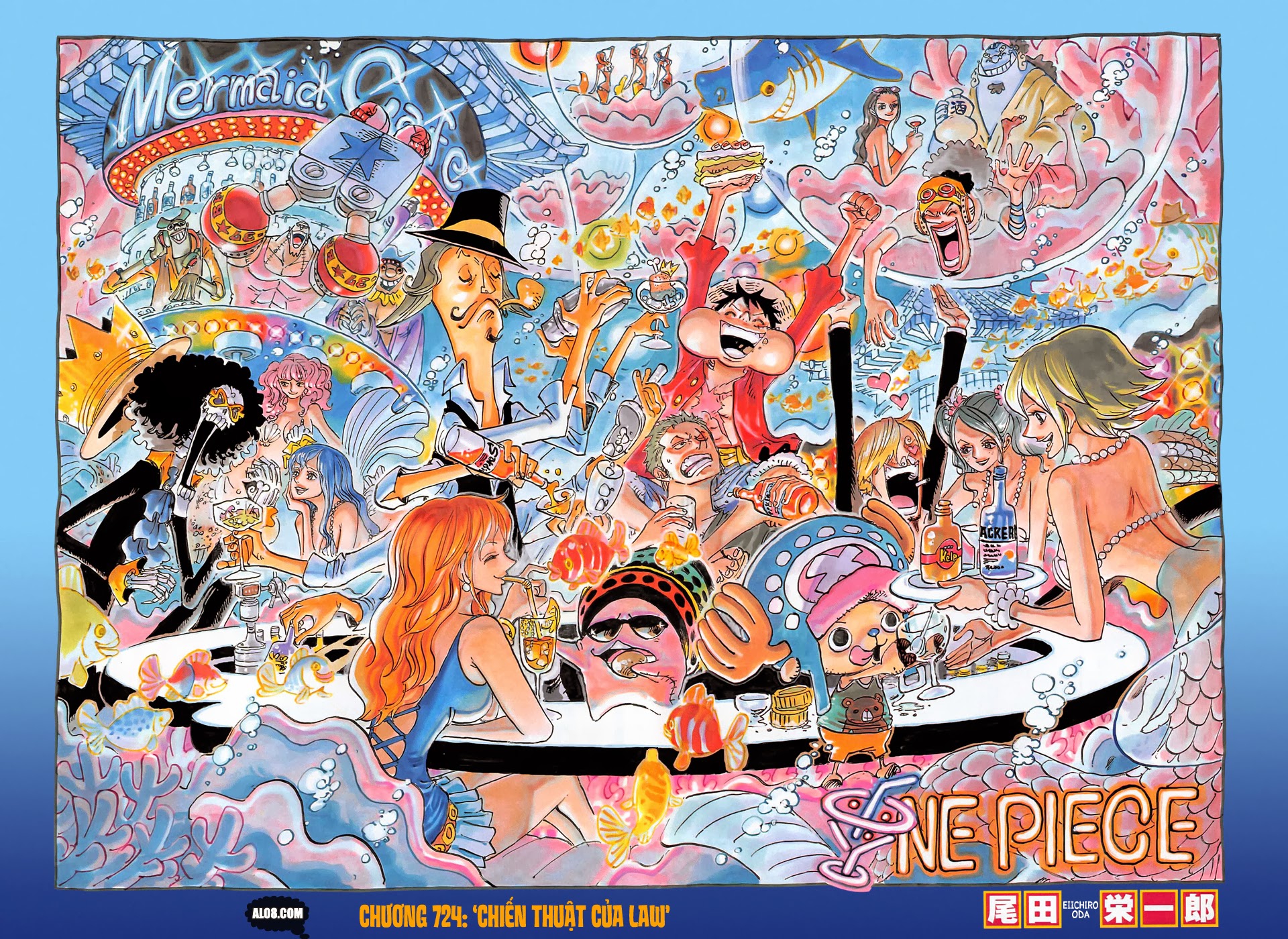 One Piece Chapter 724: Chiến thuật của Law 002