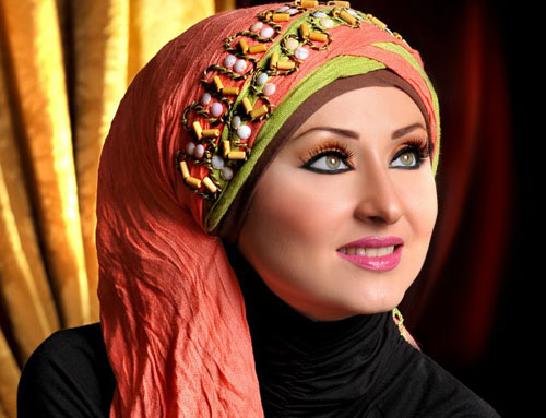 بالصور: تعلمى طريقة لف الحجاب حسب شكل وجهك 7047_large