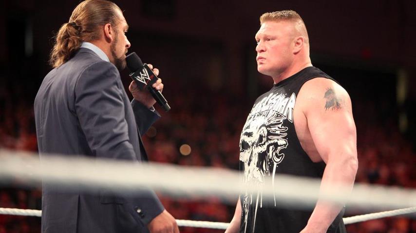 Triple H & Lesnar Brock%2BLesnar%2BTriple%2BH