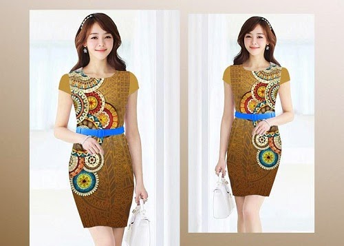 Váy đầm công sở giá rẻ nhất hồ chí minh VAY-DAM-CONG-SO-VDD-0681-BANH-XE-HOA-VAN-NAU-VDD0681