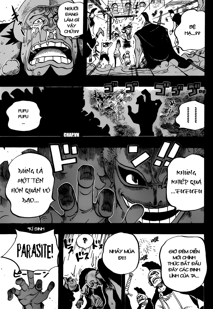 One Piece Chapter 727: "Anh hùng" mai phục 017