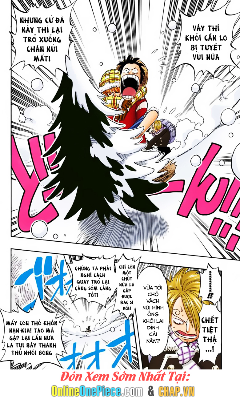 [Remake] One Piece Chap 137 Full Color - Tuyết Lở  09