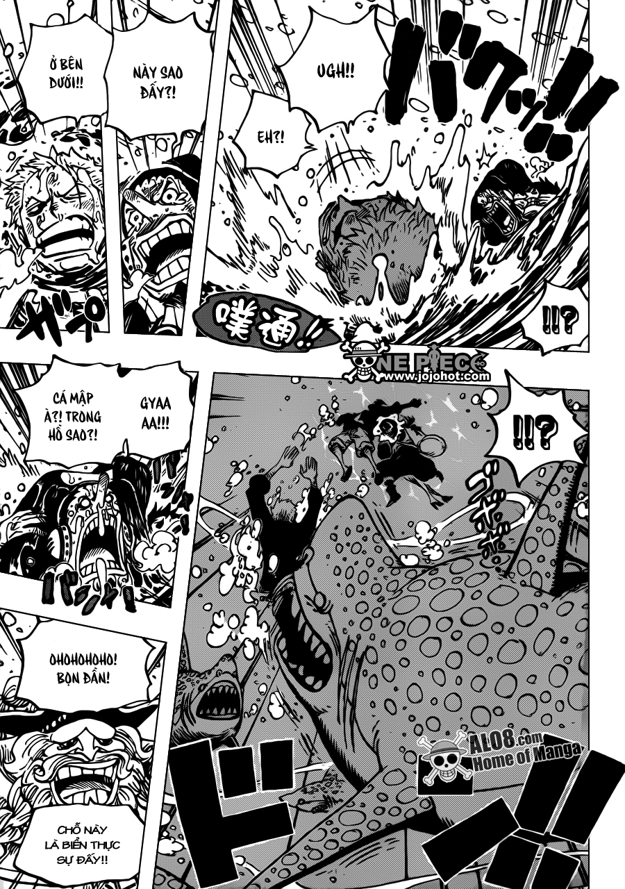 One Piece Chapter 661: Hồ của những kẻ cướp 005