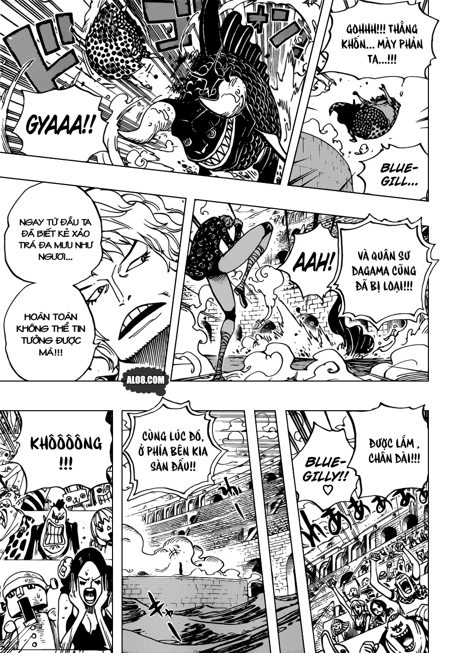 One Piece Chapter 709: Đế vương quyền 007