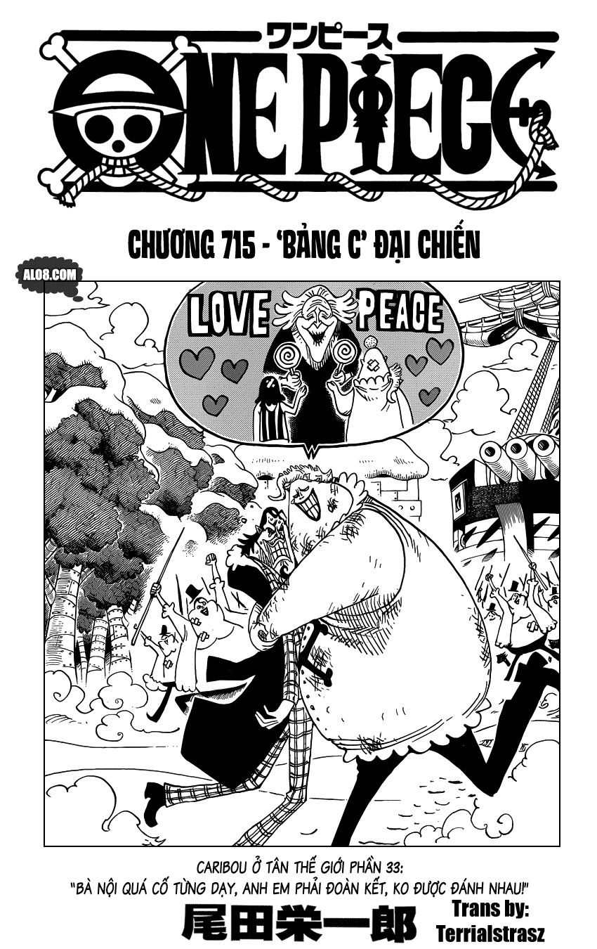 One Piece Chapter 715: Bảng C đại diện 001