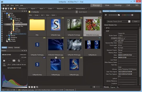 تحميل برنامج ACDSee Pro 7 مجانا لتعديل الصور واضافة التأثيرات ACDSee-Pro_1