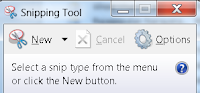 விண்டோஸ் 7 - சில கருவிகள் Snipping