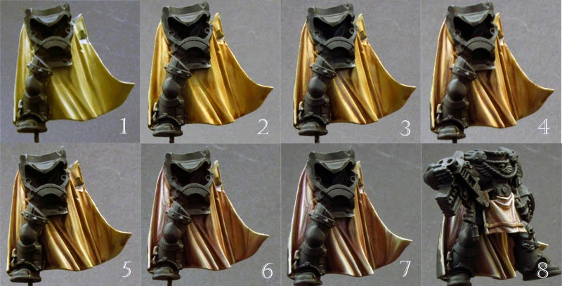 TUTORIAL - Cómo pintar ropa y capa de un Capitán Marine Cloak