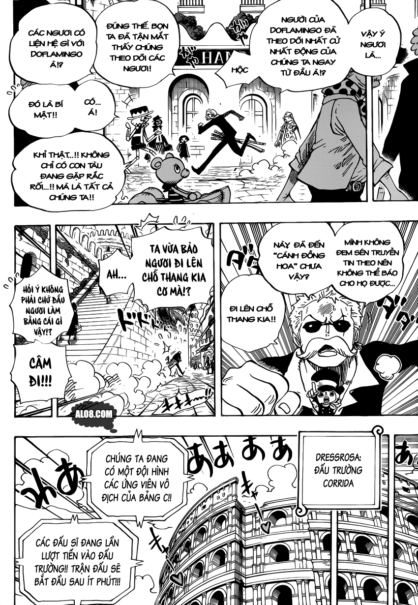 One Piece Chapter 711: Cuộc phiêu lưu ở xứ sở người lùn 013