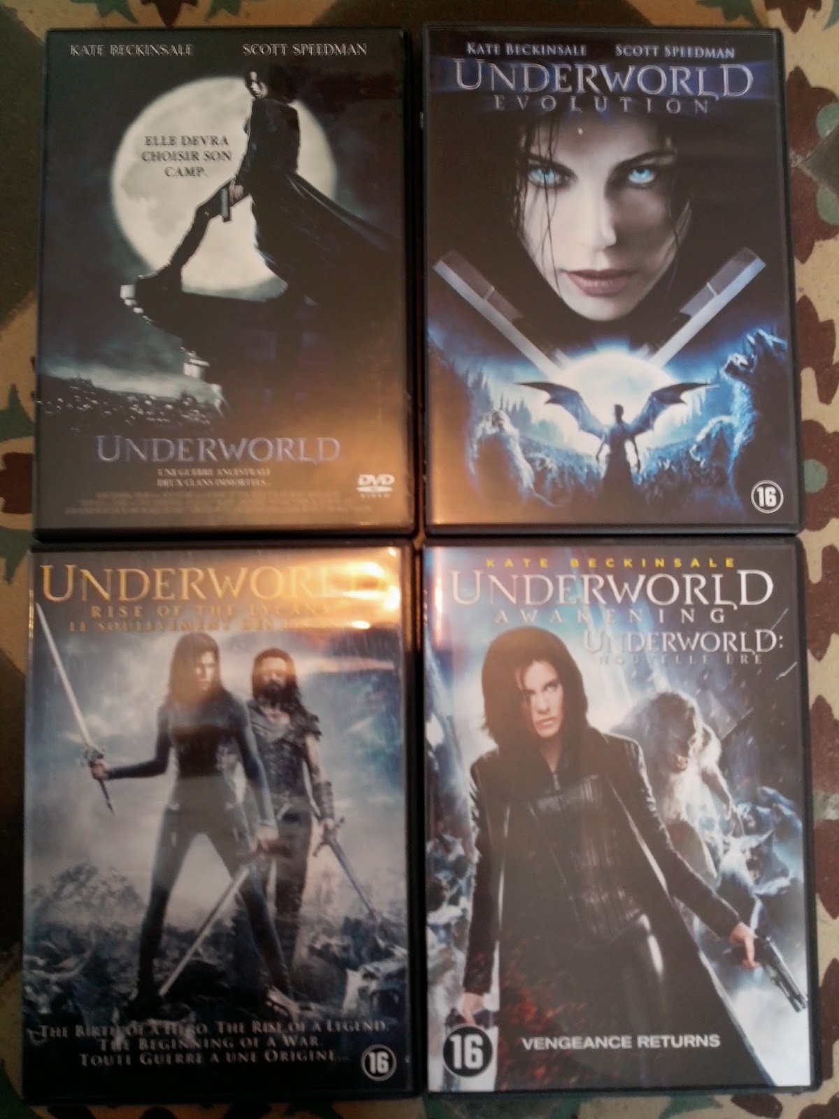 Divers DVD a vendre Underworld