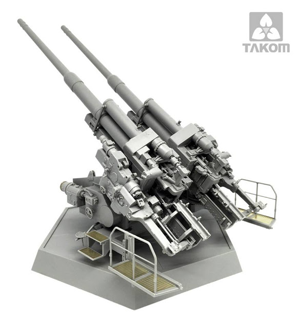 Nov: 12.8cm Flak 40 Zwilling por Takom 11257792_365826623625893_1902898195305551117_n