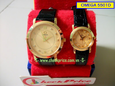 Đồng hồ cặp đôi rẻ đẹp quà Noel ý nghĩa cho tình yêu Omega%2B5501D%2B8x6