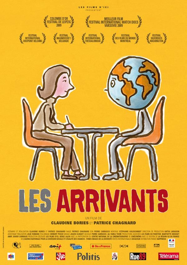 Les Arrivants - Claudine Bories, Patrice Chagnard Affiche-les-arrivants