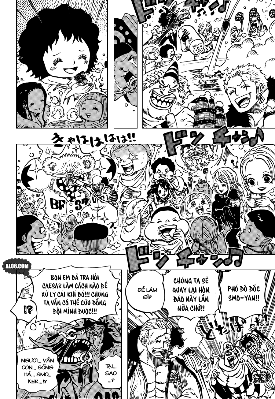 One Piece Chapter 696: Nơi lợi ích gặp gỡ 017