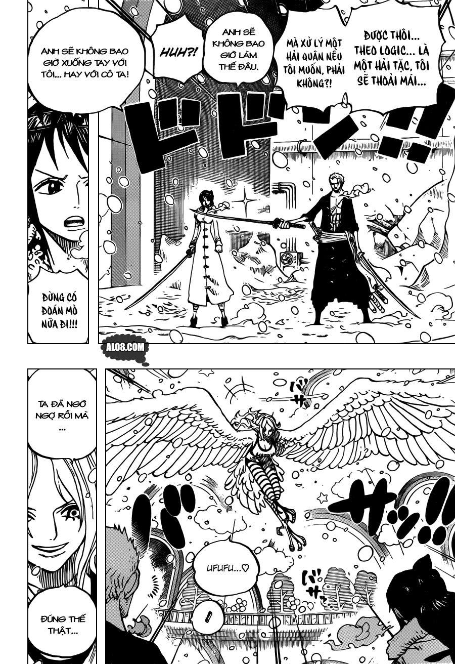 One Piece Chapter 687: Thú hoang 004