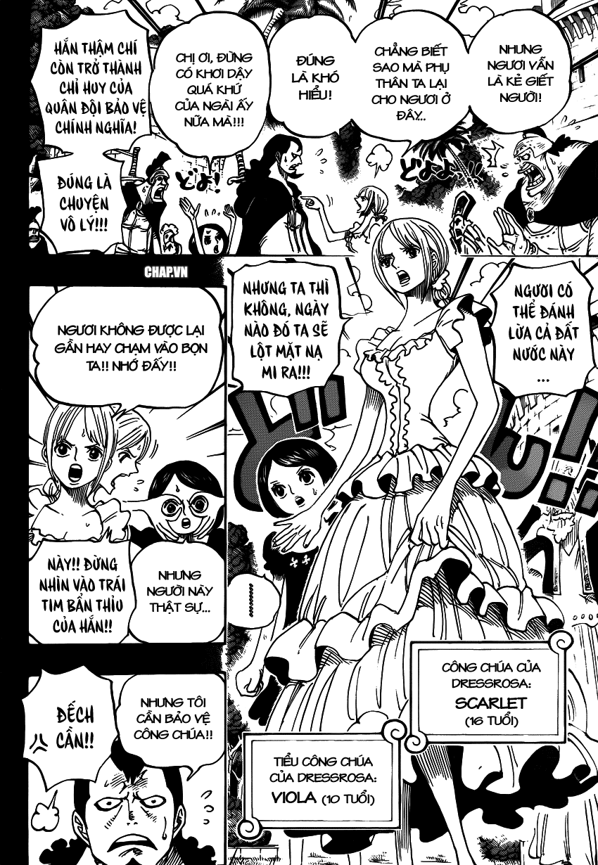 One Piece Chapter 742: Cha sẽ luôn ở cạnh con 004