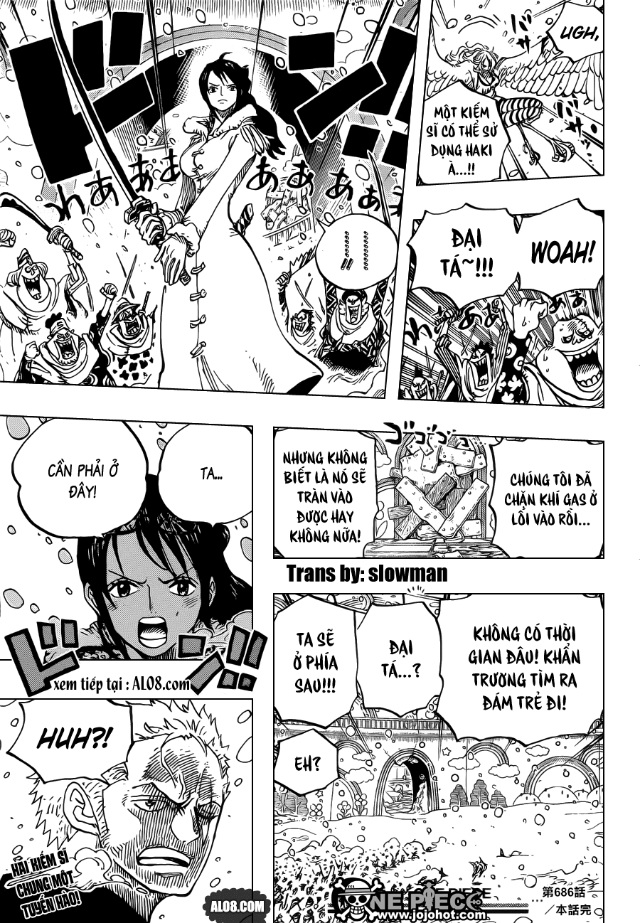 One Piece Chapter 686: Băng nữ phòng bánh quy 019