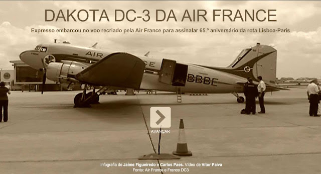 [Portugal] Como se fazia Lisboa-Paris de avião há 65 anos  Lisboa_paris_bnsa_DC3