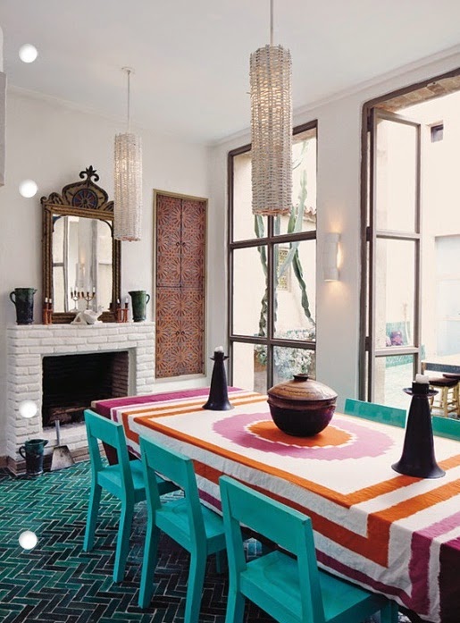 تصميمات رائعه لغرف المعيشه المغربيه  Exquisite-moroccan-dining-room-designs-19