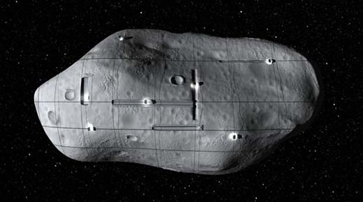 Los asteroides del sistema solar podrían ser realmente naves extraterrestres, afirma astrobiólogo Astronave-asteroide