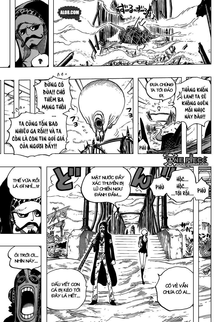 One Piece Chapter 710: Hướng tới Green Bit 011