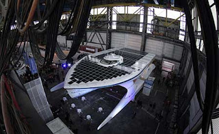 أكبر سفينة تعمل بالطاقة الشمسية في العالم 20233308-600x400