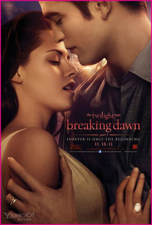 Twilight sga: Rozbesk / Twilight Saga:Breaking Dawn (2011) Twilight-Breaking-Dawn-Part-1-Movie-Poster1