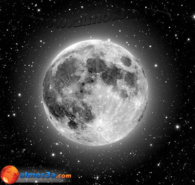 ماذا يحدث لنا عند اكتمال القمر  Noao_moon_stars