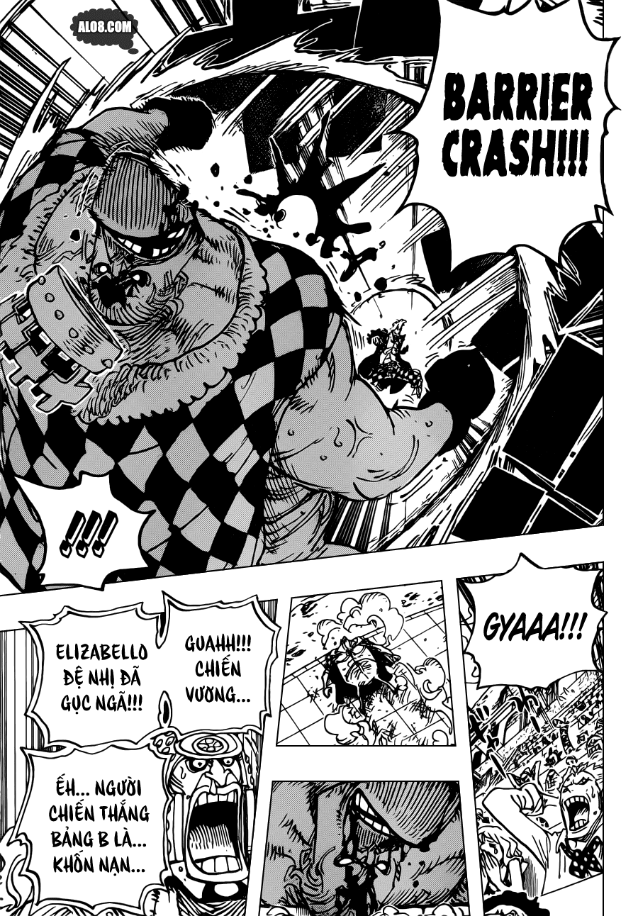 One Piece Chapter 709: Đế vương quyền 016