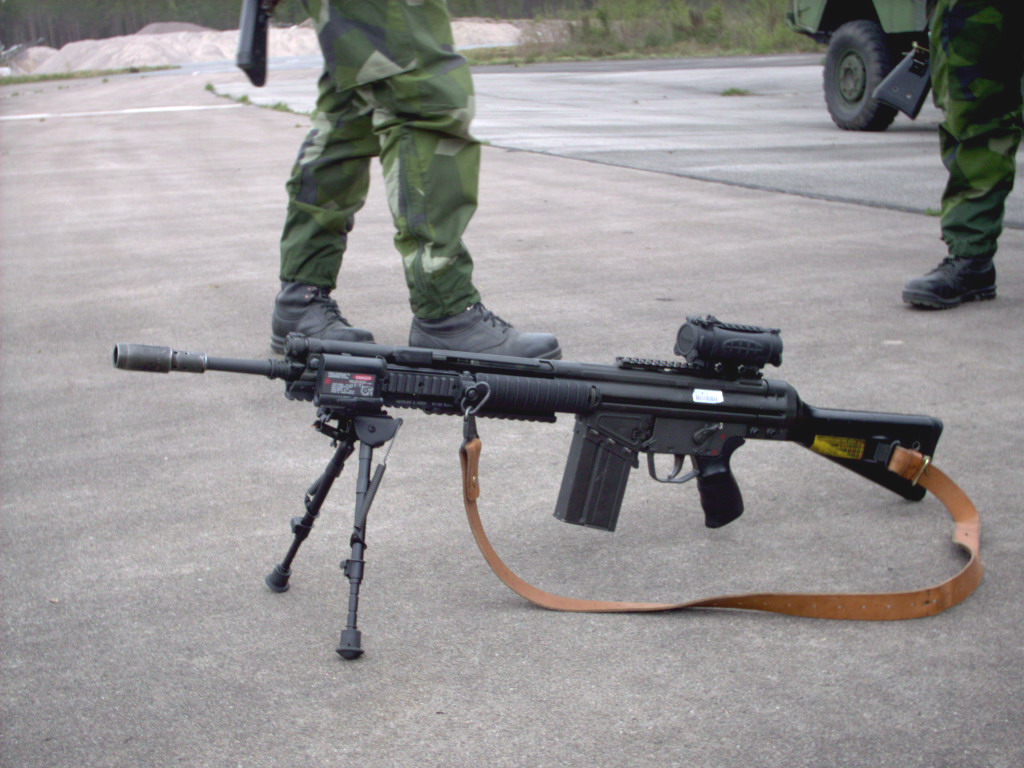 Fusil Automatico HK G3 7,62 x 51 a detalle IM000756