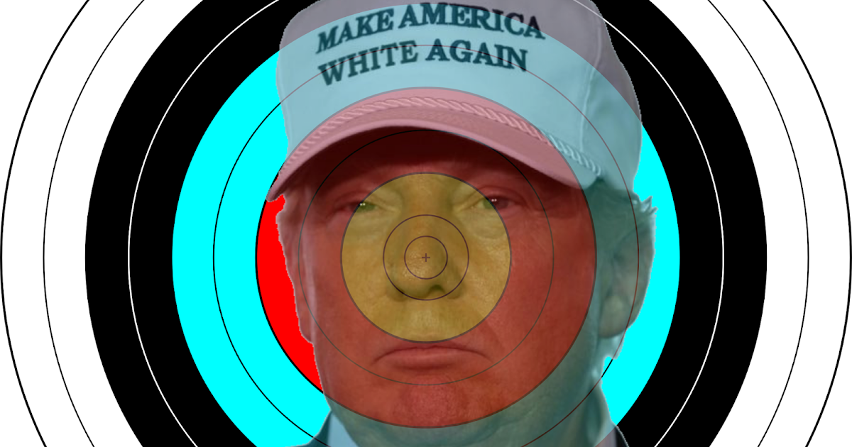 Never any media bias - well maybe just a little.   All the time. - Page 8 Donald-Trump-Archery-Target