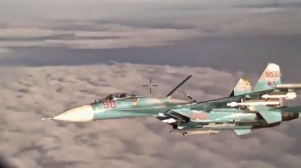 مقاتله Su-27 روسيه تعترض طائره P-3 Orion برتغاليه فوق بحر البلطيق  Russian%2BSu27%2Bintercepts%2BNATO%2BP3%2BOrion%2Bover%2BBaltic%2Bsea%2Bin%2BNovember%2B2014%2B2