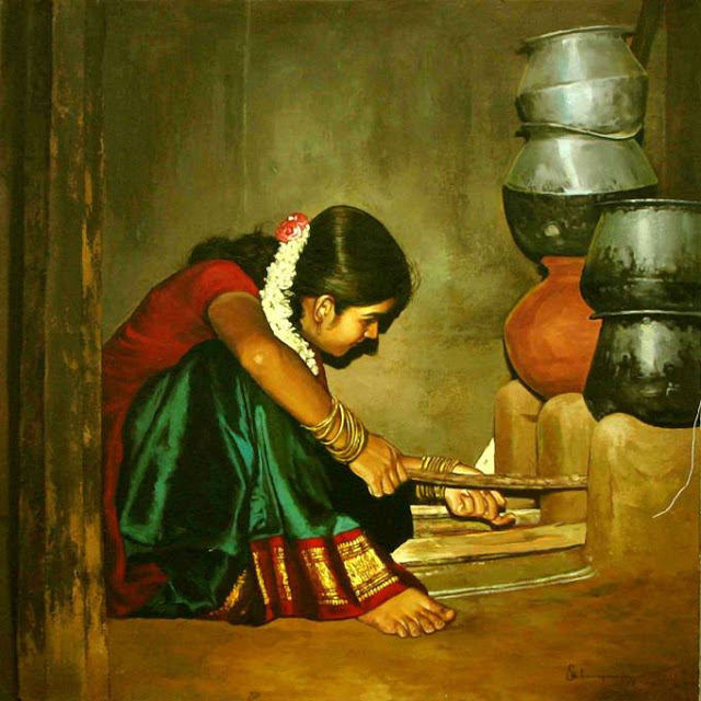 ஓவியப் புகைப்படஙக்ள்..! Paintings_of_Dravidian_Women6
