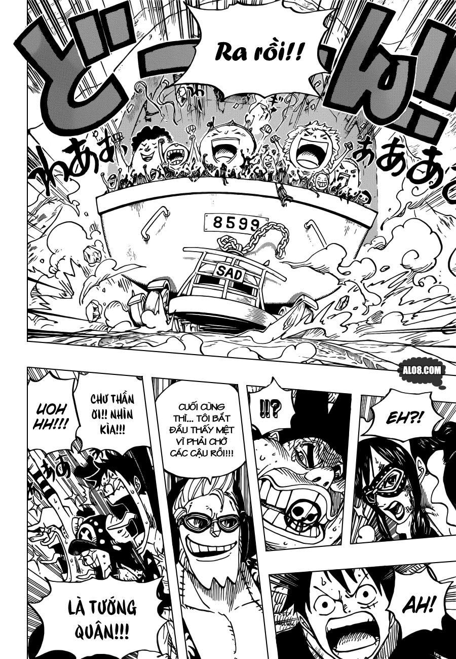 One Piece Chapter 695: Để đó cho tớ! 007