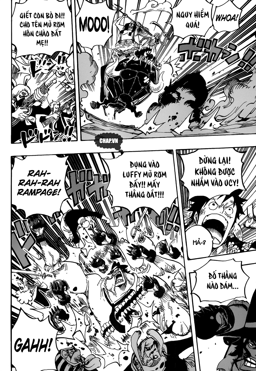 One Piece Chapter 751: Sabo vs. Đô đốc Fujitora 010