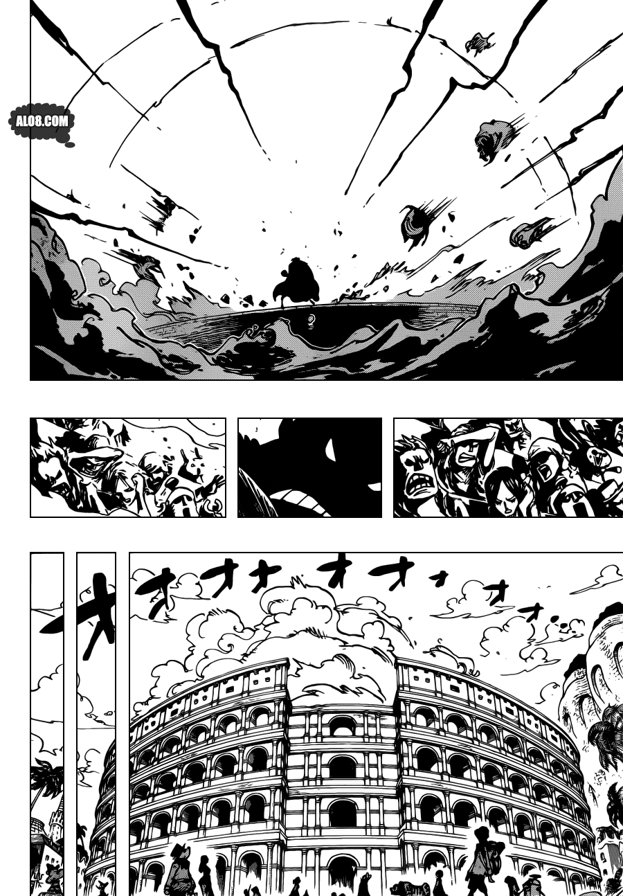 One Piece Chapter 709: Đế vương quyền 013