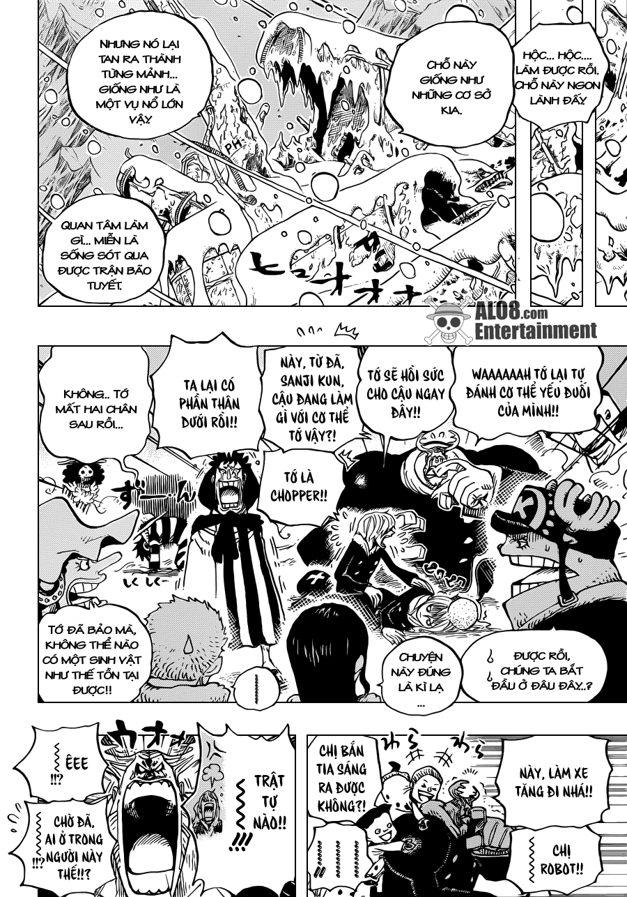 One Piece Chapter 663: "CC" 014