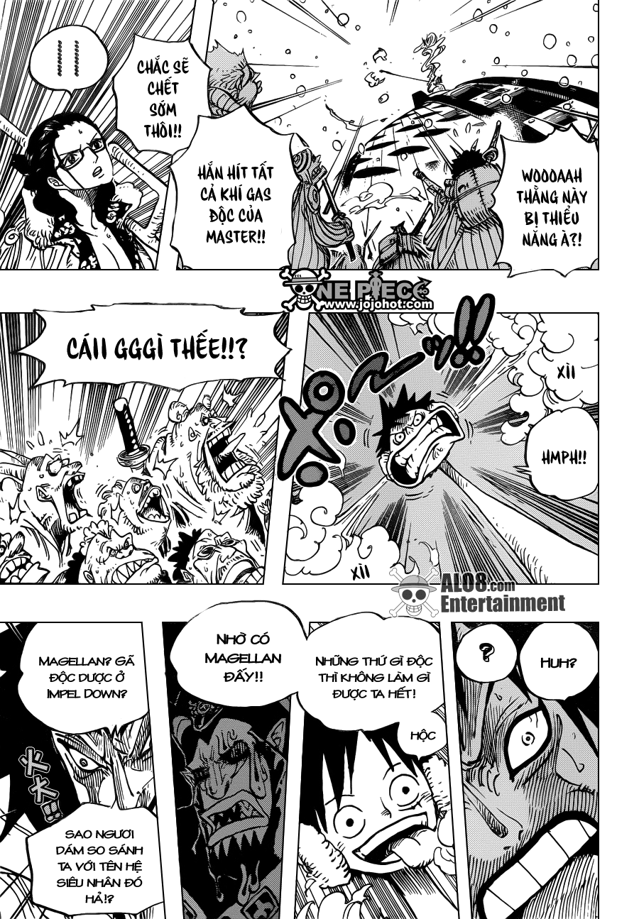 One Piece Chapter 671: Trái ác quỷ Gas Gas 009