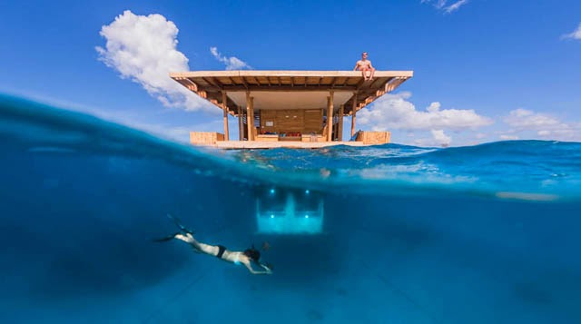 El hotel bajo el agua en la isla Pemba en Zanzíbar  Underwater-hotel-the-manta-mikael-genberg-1