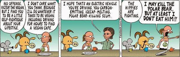 Are Vegans the new Christians? Pearls-before-swine