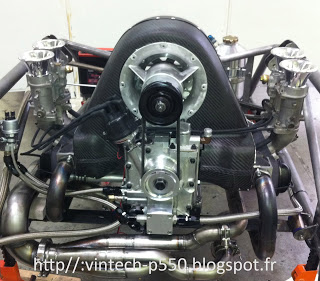 Coiffe 4 cam replica Vintech-p550-engine