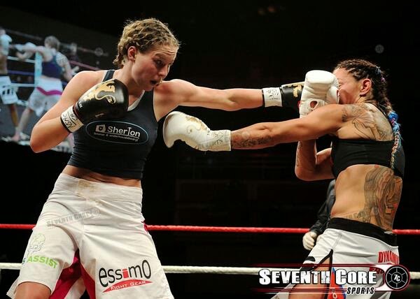 Lion Fight 14 : Jorina Baars tops 'Cyborg' to win title   Jorina-Baars-Cyborg