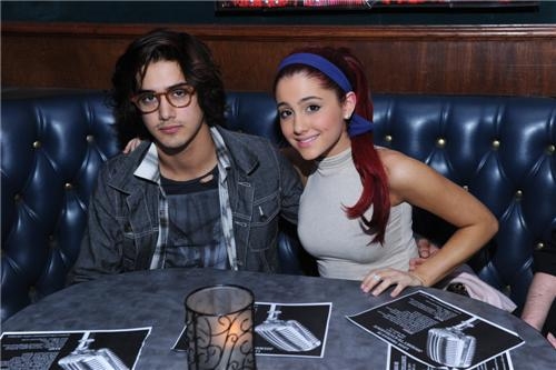 my real first kiss with the woman I love ♥  Avan-Jogia-and-Ariana-Grande-3