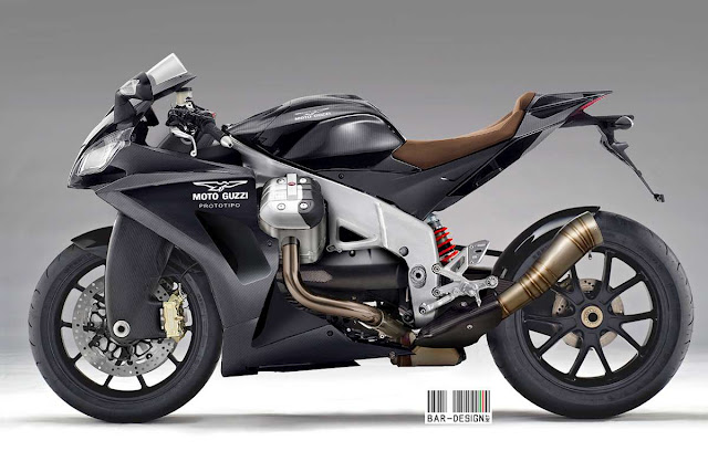 Concept/design/photomontage sur R  - Page 3 Guzzi_prototipo