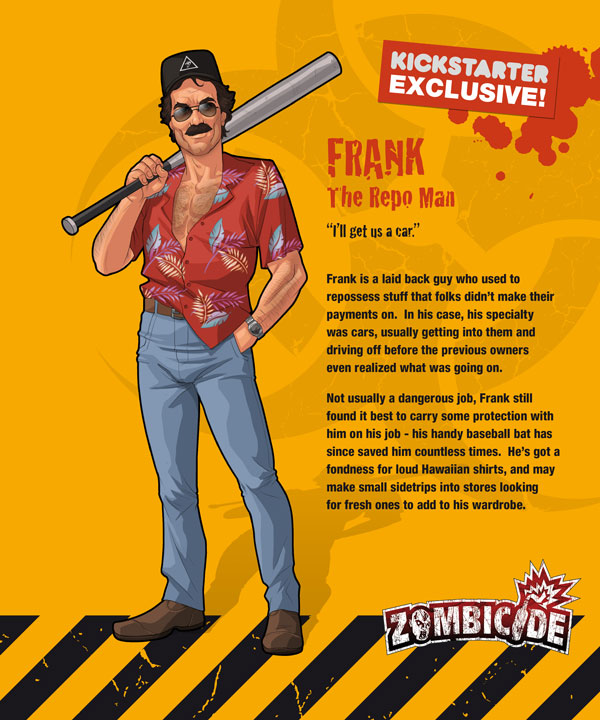 Zombicide personajes FRANK