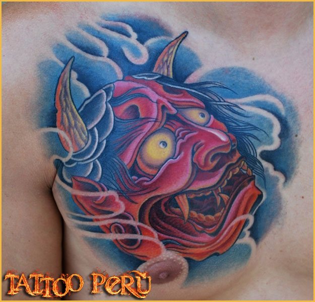 Tatuajes: Historia de los Tatuajes. Diablo_japones