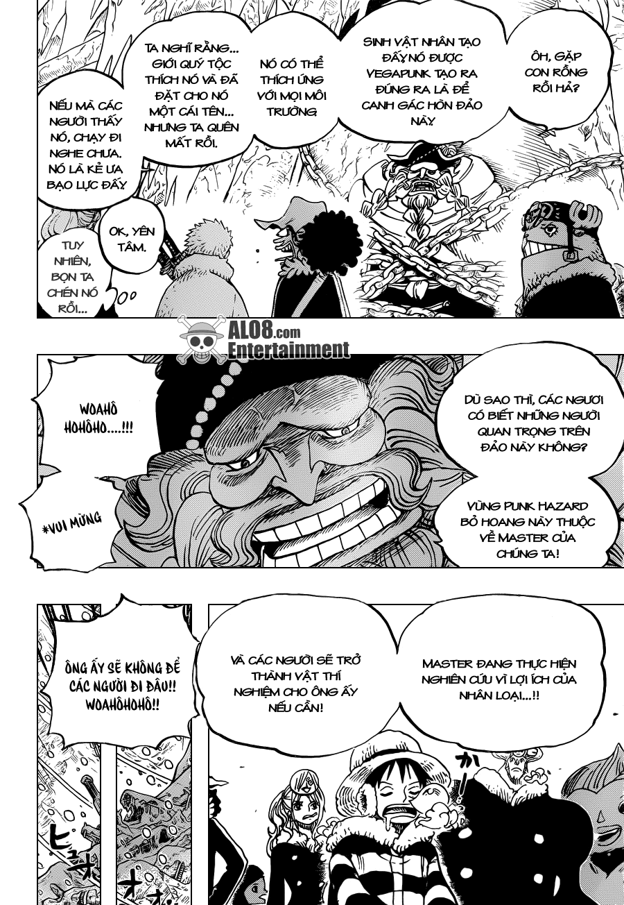 One Piece Chapter 664: Master Caesar Clown 015