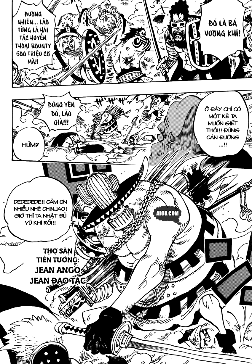 One Piece Chapter 715: Bảng C đại diện 008