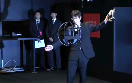 Robot Bola Buatan Jepang...ayeeeee, bisa terbang Spherical-Flying-Machine